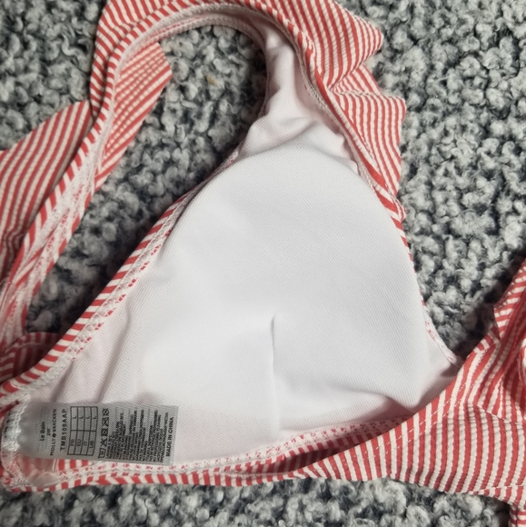 Molly Bracken Striped Bikini Top - Picture 3 of 6